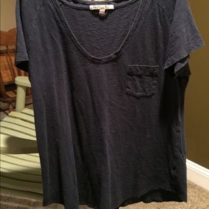 Navel blue baseball t shirt